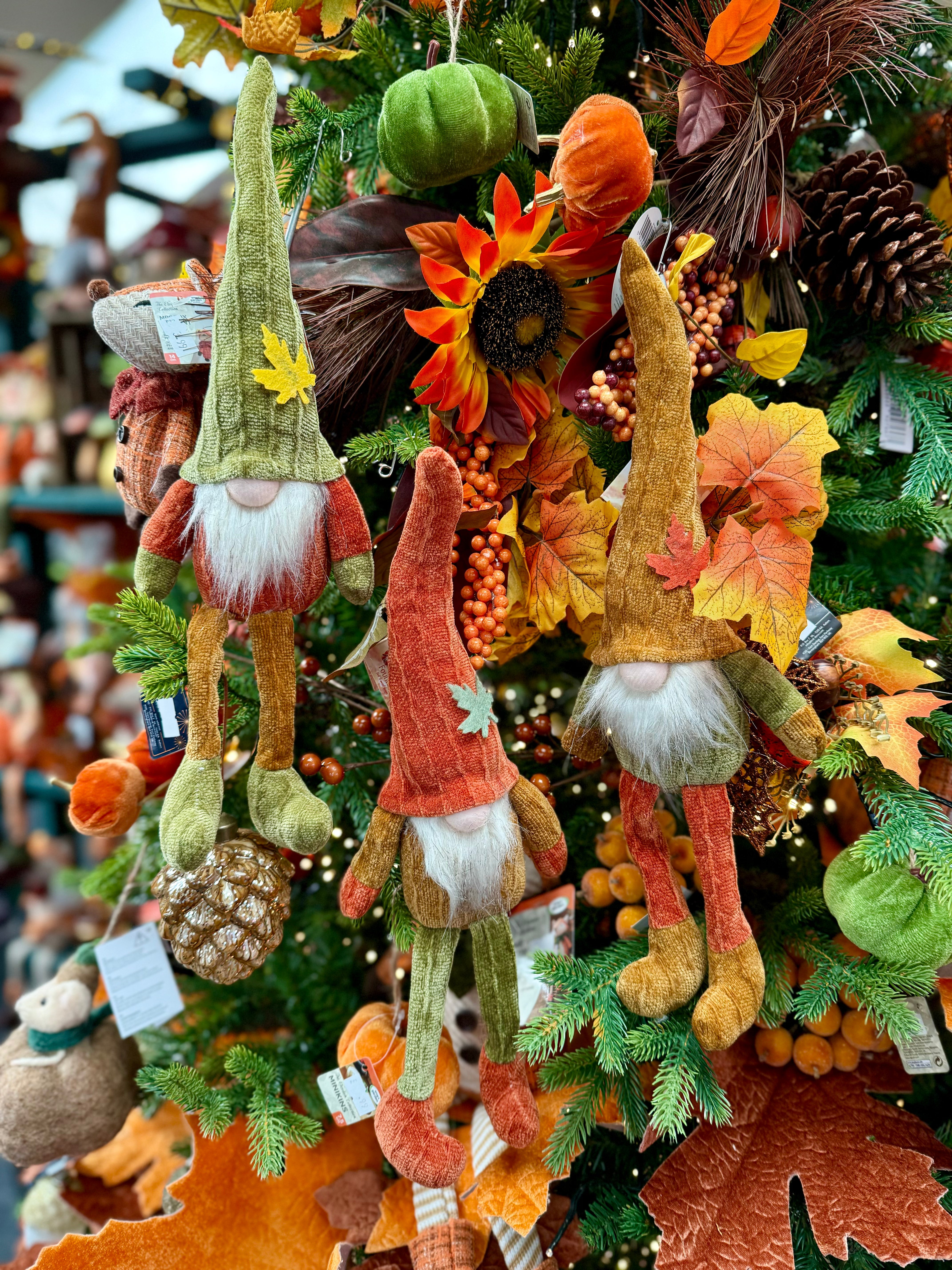 Autumn Gonk on a Spring Hanging Decoration