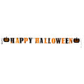 Happy Halloween Banner with Pumpkins - 2.5m