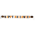 Happy Halloween Banner with Pumpkins - 2.5m