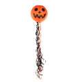 Premier Halloween Light Up Pumpkin Paper Lantern with Tassel - 50cm