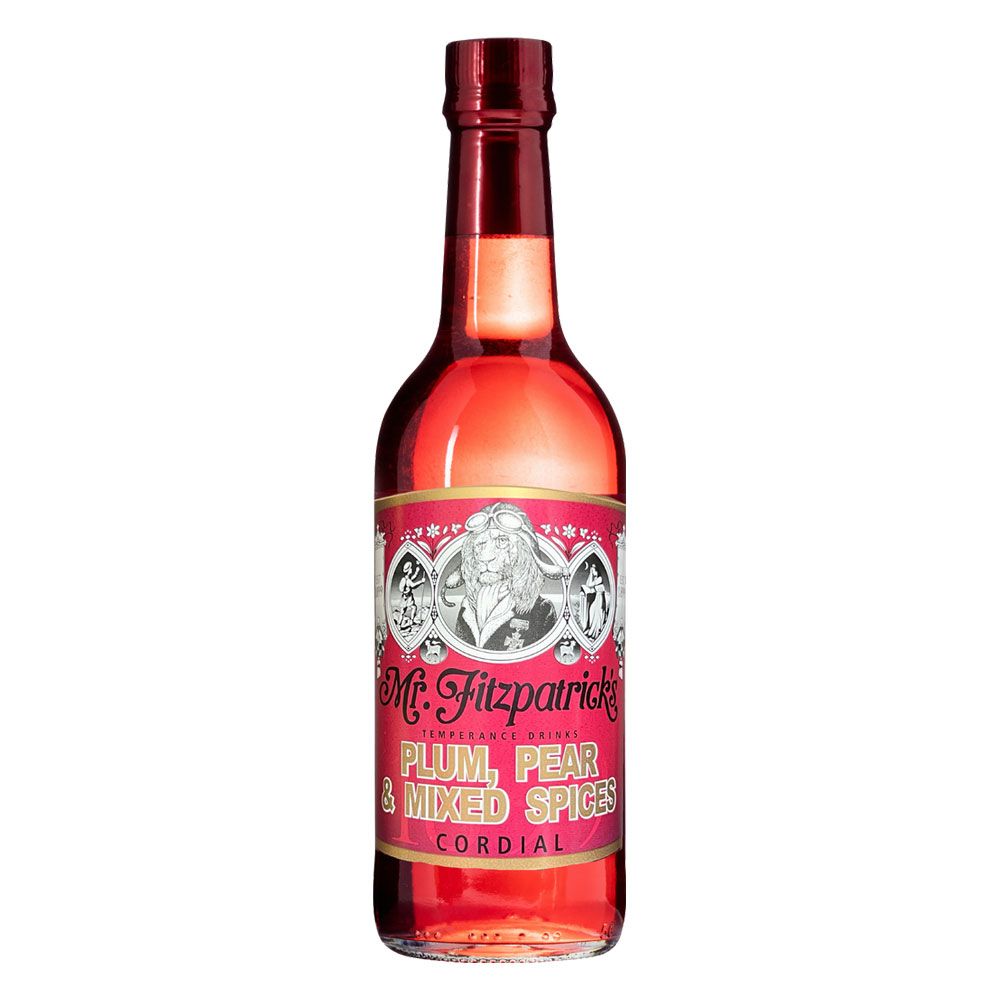 Mr. Fitzpatrick’s Plum Pear & Mixed Spices Cordial - 500ml