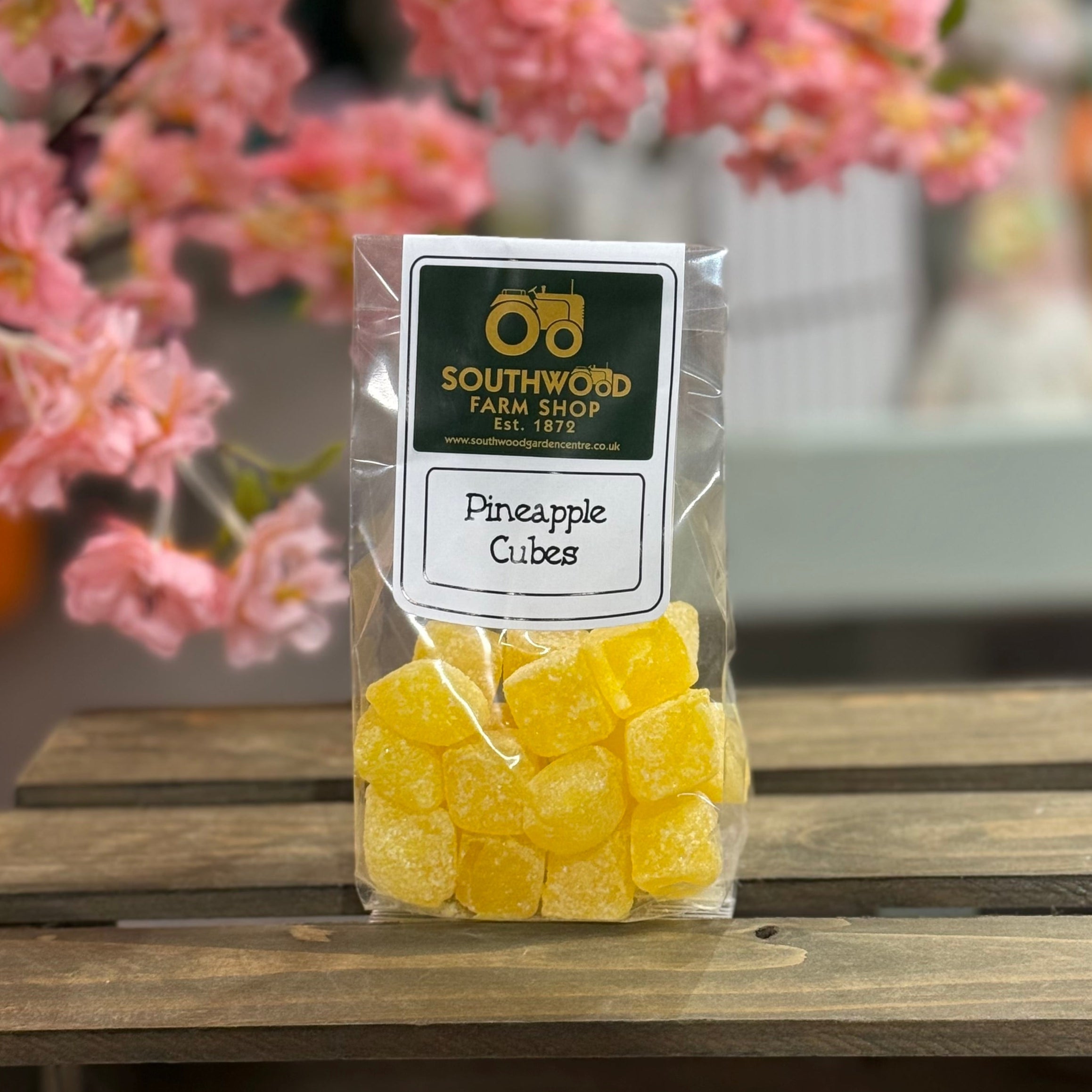 Southwood Farmshop -Pineapple Cubes Sweets 150g