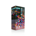 Battery Operated Multi Action Rainbow LED Timelights Green Cable