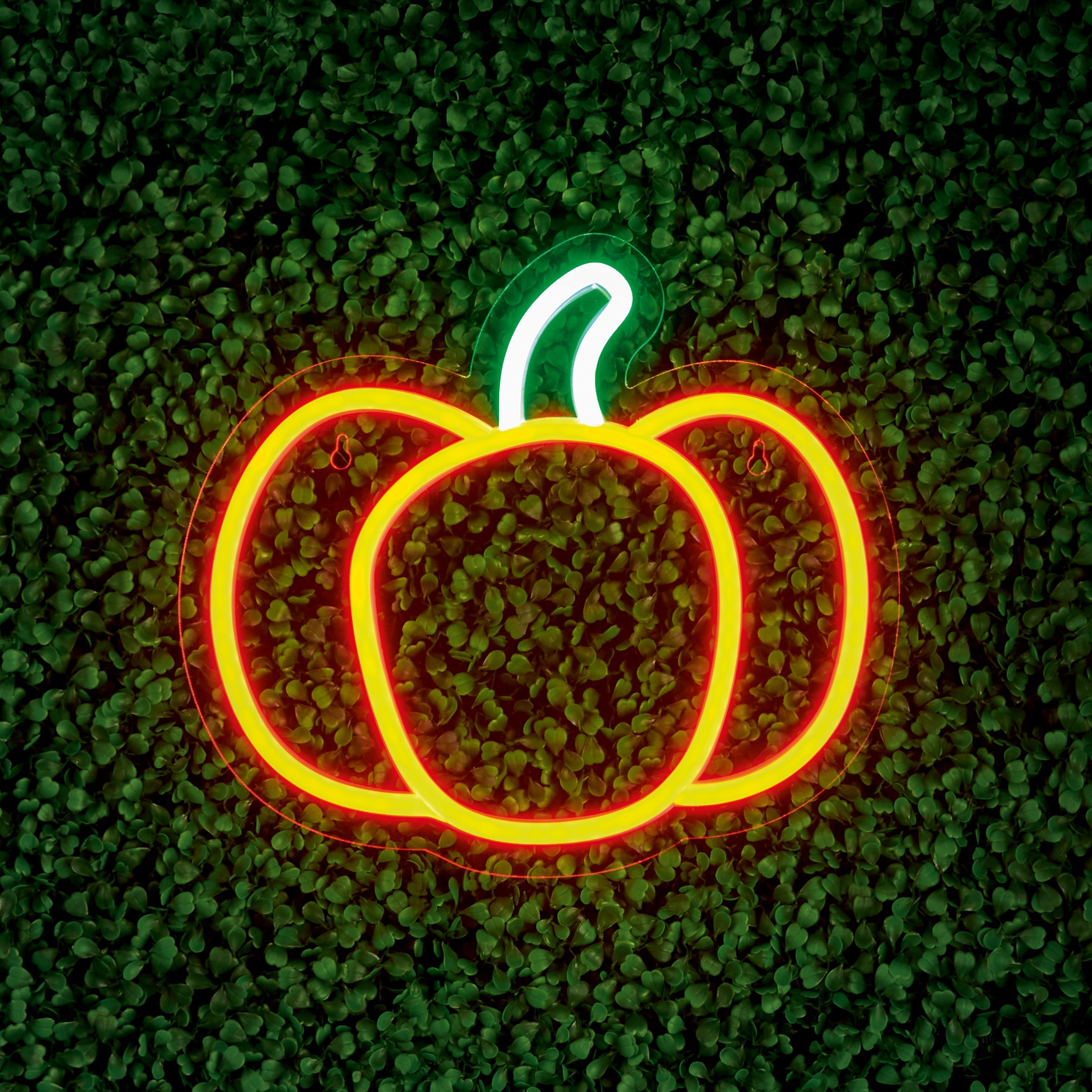 Autumn Pumpkin LED Neon Sign 25cm