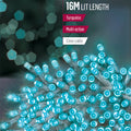 Premier - 200 Turquoise LED Multi Action SupaBrights with Clear Cable and Timer