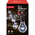 Premier - Festoon Bulb Style Outdoor Party Lights - Extra Large Set of 50