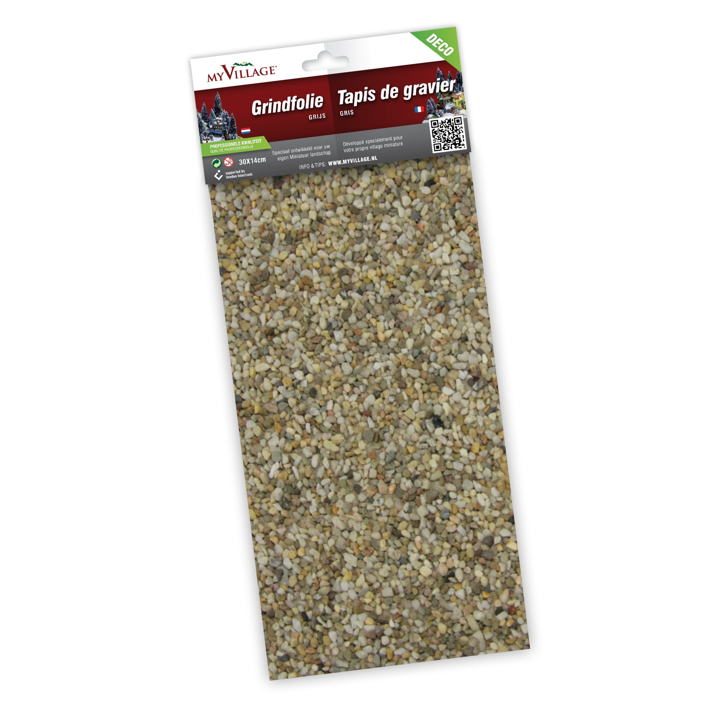 MyVillage - Gravelfilm Grey 30x14cm