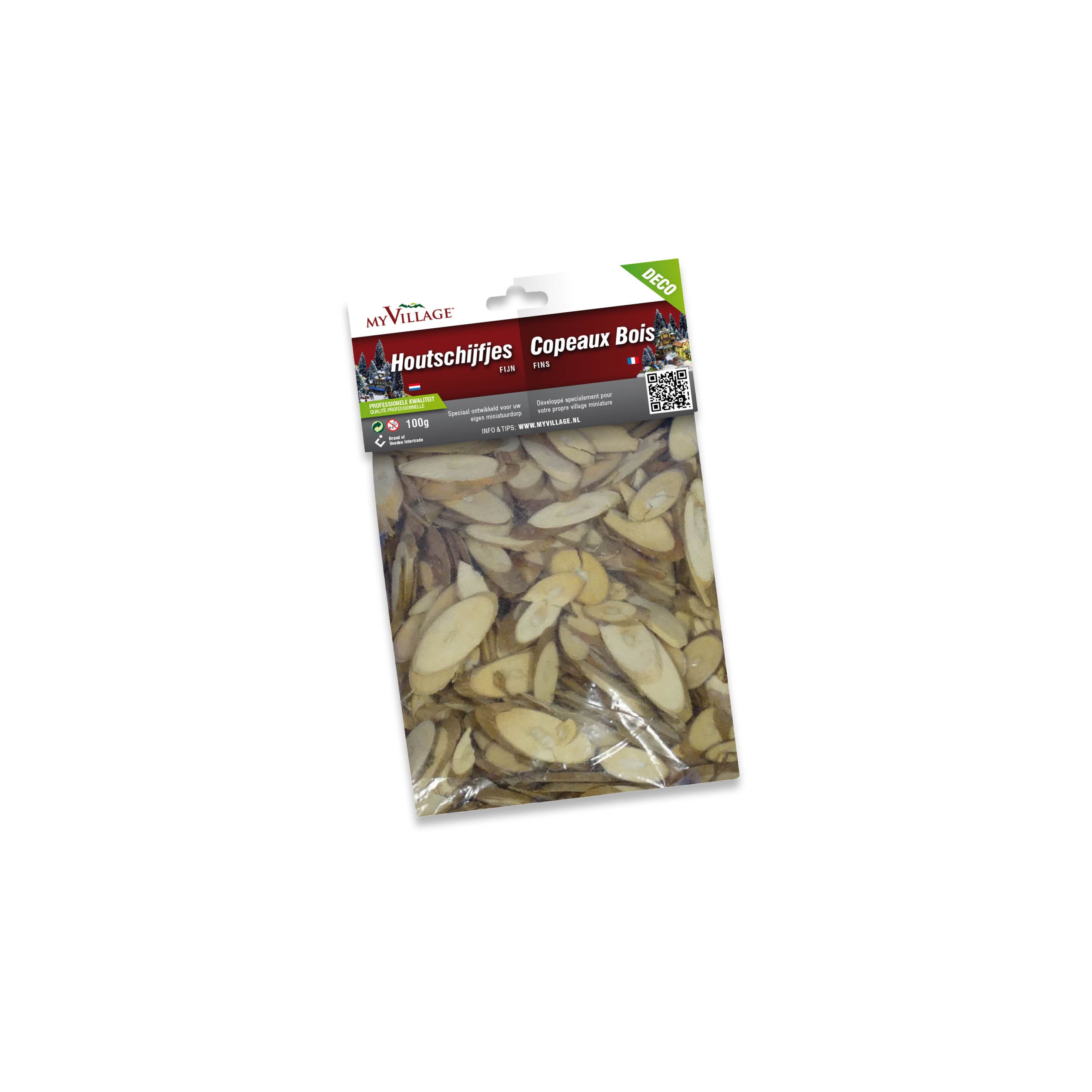 MyVillage - Woodslices Fine 100g