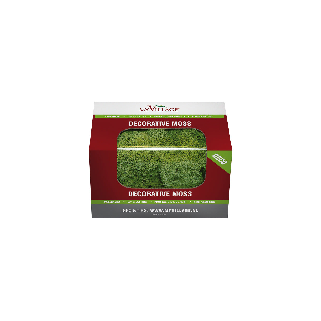 MyVillage - Reindeer Moss Green 50g - Christmas Village Decoration