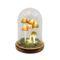 LED Mushroom Glass Globe 16cm