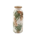 Autumnal Pinecone Patterned Vase 20cm