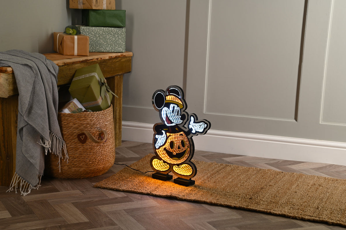 Infinity Light Mickey in Pumpkin - 40cm