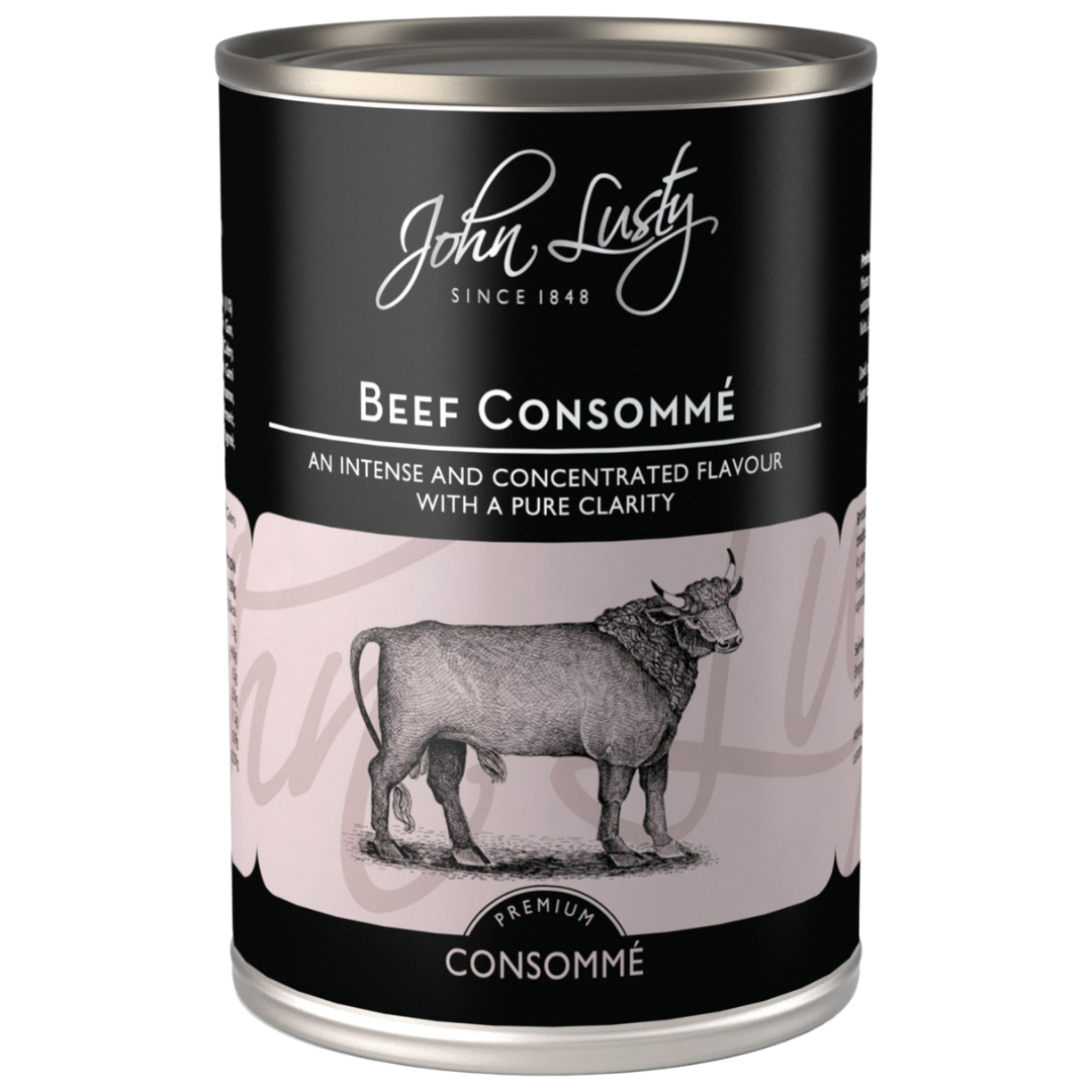 John Lusty Beef Consomme 392g