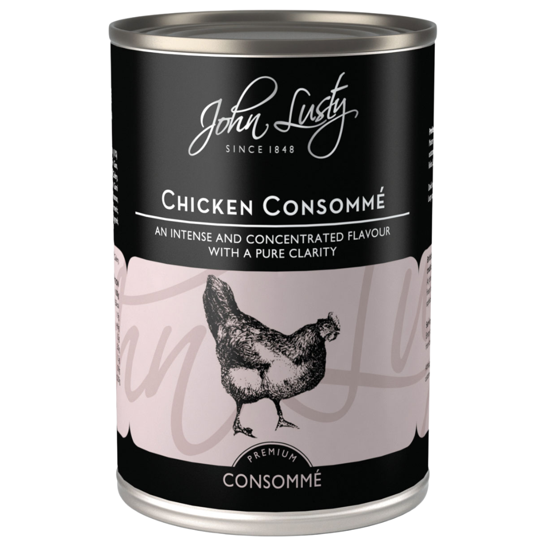 John Lusty Chicken Consomme 392g
