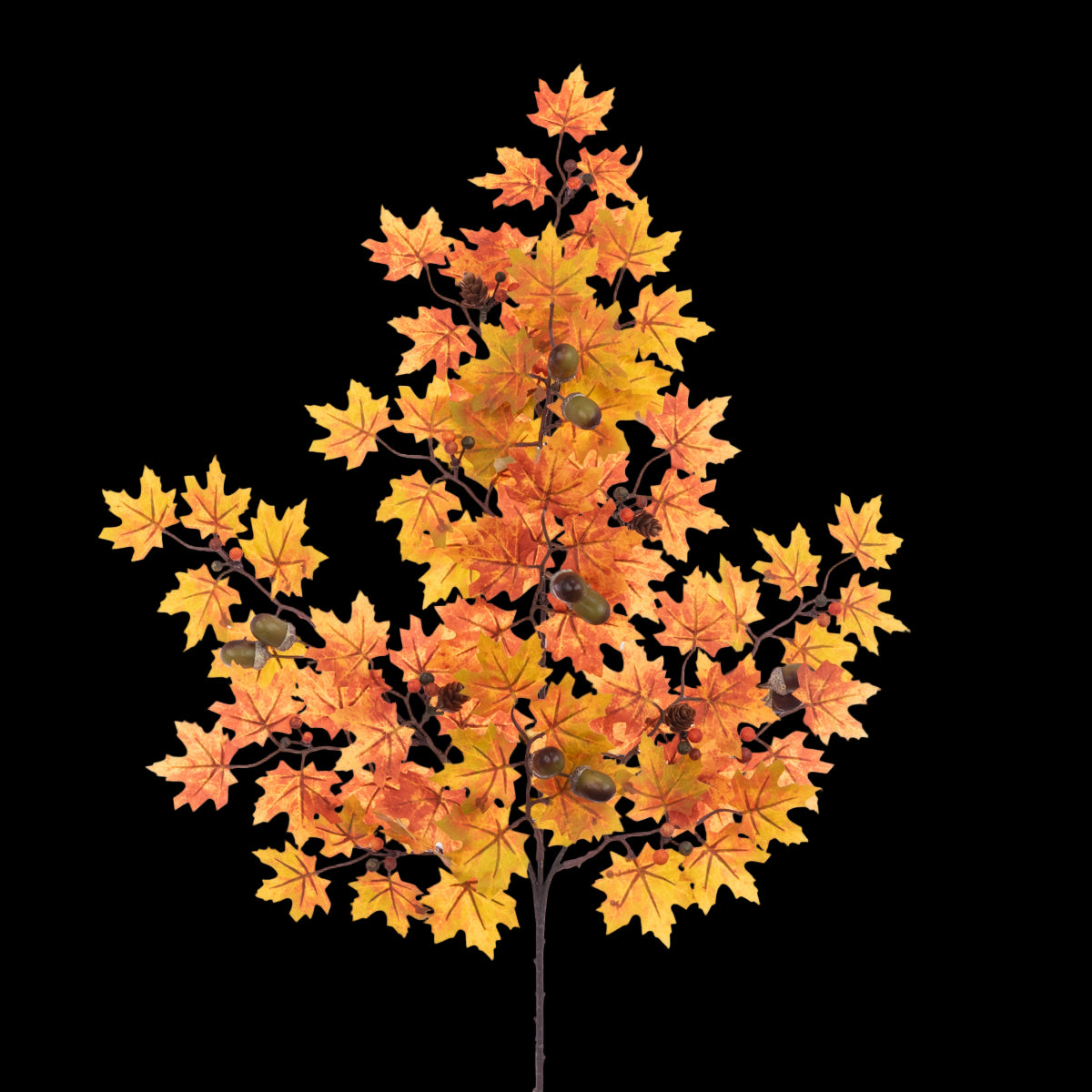 X-Large Autumn Maple Leaf Spray - 71cm