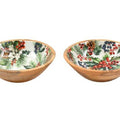 Christmas Berry Enamel Bowl 25cm