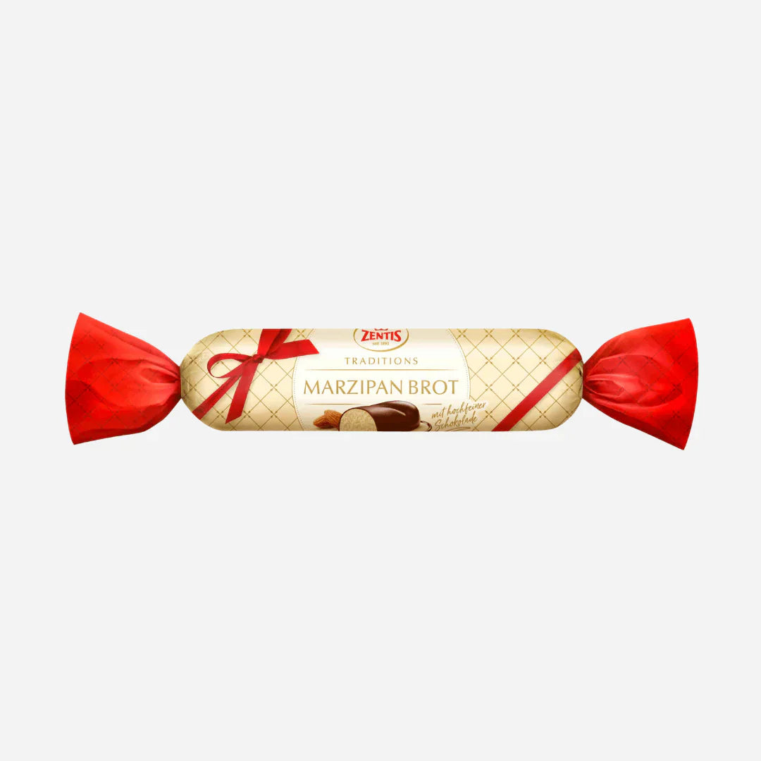 Zentis Dark Chocolate Marzipan Loaf Bar - 100g