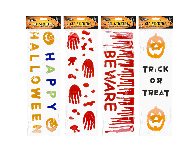 Halloween Gel Window Sticker - Single Pack