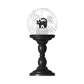 Halloween Black Cat Snow Globe