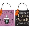 Halloween Spooky Hanging Plaque