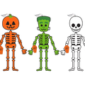 Halloween Hanging Skeleton