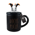 Halloween Lidded Witch Mug - 600ml