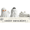 Halloween Creepy but Cute Pot Ghost Ornament