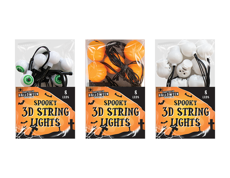 3D Halloween Spooky String Lights