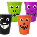 Halloween Googly Eyes Plastic Cup