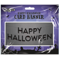 Happy Halloween Card Banner 1m