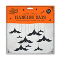 Halloween Hanging Bat Paper Decorations - Pack of 10