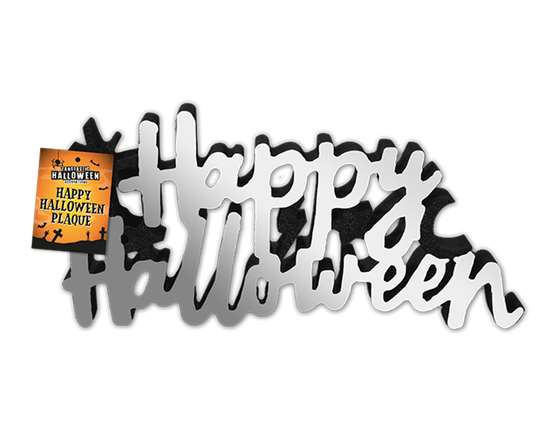 Happy Halloween Plaque