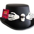Adult's Skull Top Hat Halloween