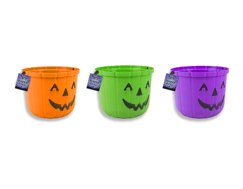 Halloween Pumpkin Trick or Treat Bucket