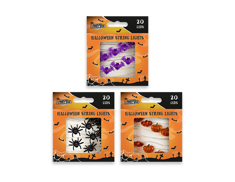 Battery Operated Halloween String Lights