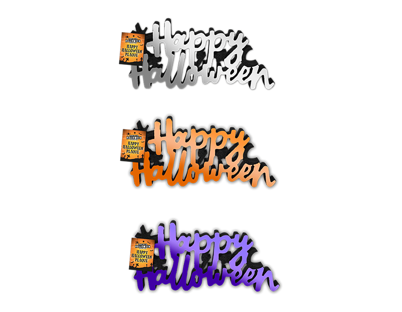 Happy Halloween Plaque