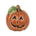 Halloween Ceramic Cut Out Pumpkin Ornament