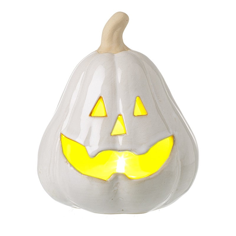 Halloween Cream Light Up Tall Squash