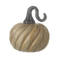 Twisted Wooden Look Pumpkin