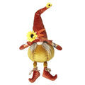 Sitting Gonk With Autumnal Flowers Hat - 47cm