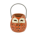 Ceramic Animal Cut Out Halloween Jar