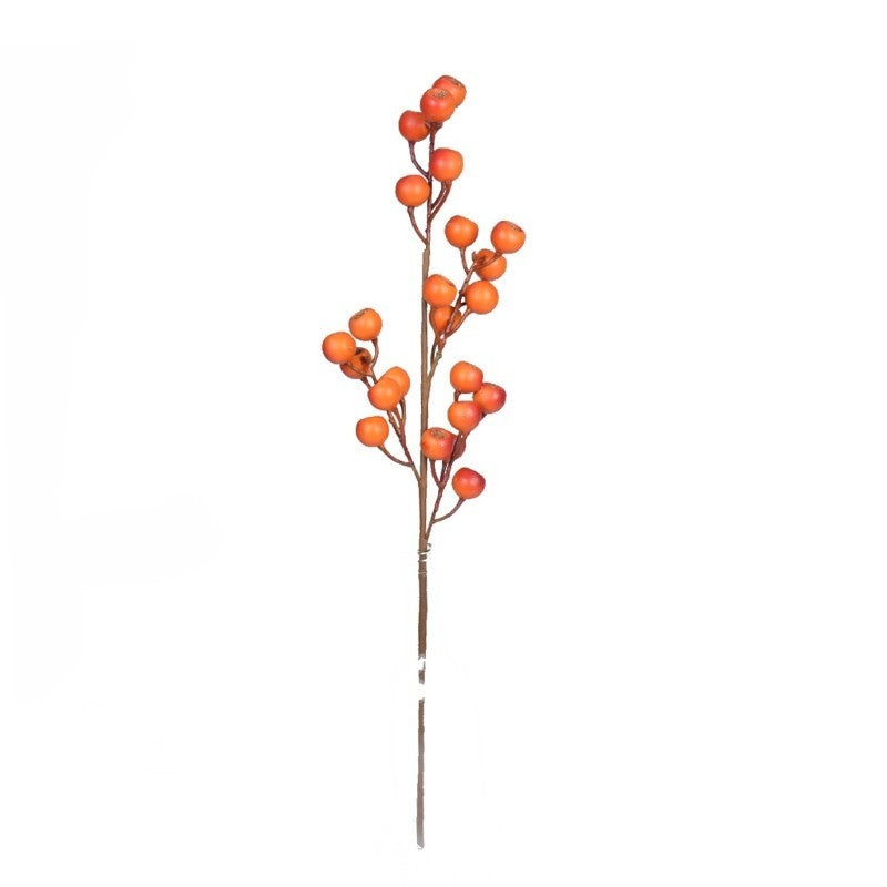 Orange Autumn Flower Spray - 60cm