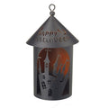 Happy Halloween Black Metal Lantern