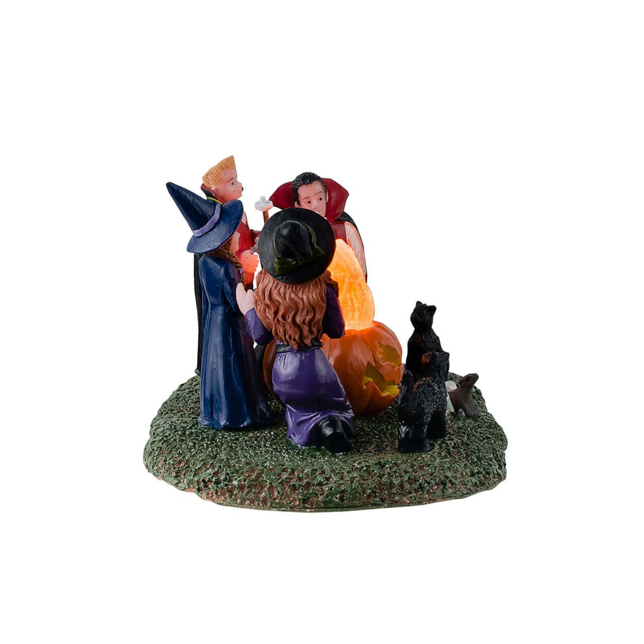 Lemax Spooky Town - Monster Marshmallow Roast Light Up Fire