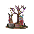 NEW Lemax Spooky Town - Decorating The Spooky Tree Halloween Village Figurine