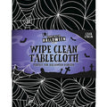 Halloween Cob Web Wipe Clean Tablecloth