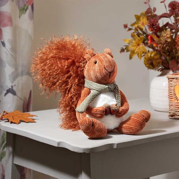 Cyril Squirrel Autumn Plush