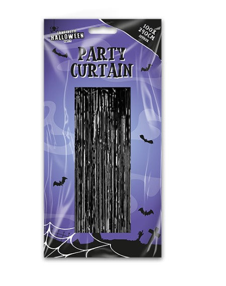 Halloween Black Party Curtain