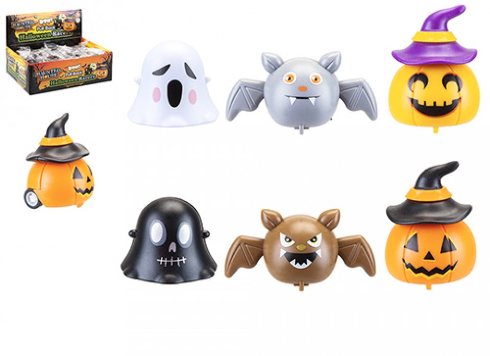 Pull Back Novelty Halloween Toy - Individual