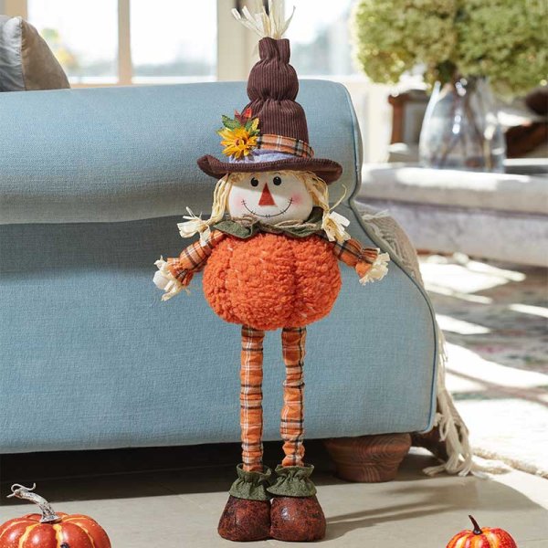 Mrs Scarecrow Autumn Standing Gonk